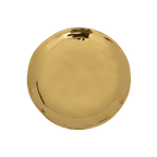 Assiette Bonjour Ø 14 cm - dorée (lot de 4)