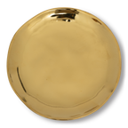 Assiette Bonjour Ø 14 cm - dorée (lot de 4)