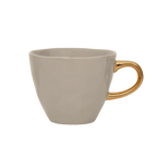 Goodmorning koffiekopje Ø8 cm - Grijze Morgen (set van 4)