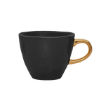 Good Morning koffiekopje Ø8 cm - zwart (set van 4)