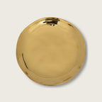 Good Morning bord Ø21 cm - Goud (set van 4)