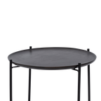 Salontafel met dienblad Fez, Shizu Zwart Klein