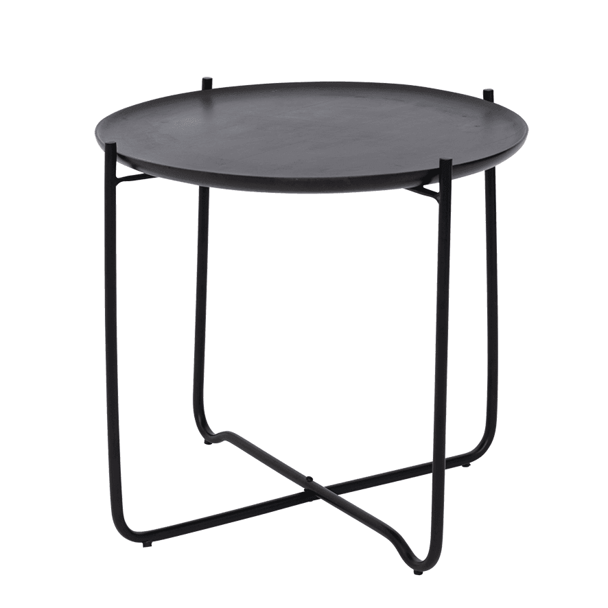 Salontafel met dienblad Fez, Shizu Zwart Klein