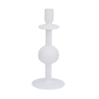 Kandelaar van gerecycled glas 'Bulb', 30 cm