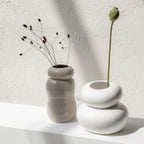 Vaas Pebbles Wit