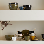 Good Morning kopje Espresso Ø6 cm - Wit (set van 4)