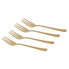 Gouden vorken - set van 4 in geschenkverpakking