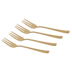 Gouden vorken - set van 4 in geschenkverpakking