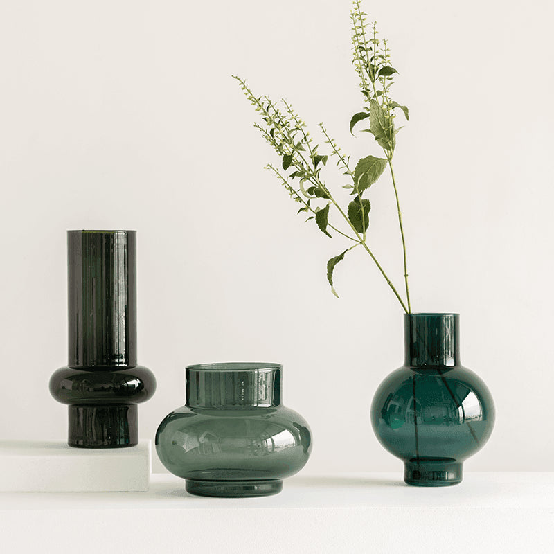 Vaas van gerecycled glas Tummy A