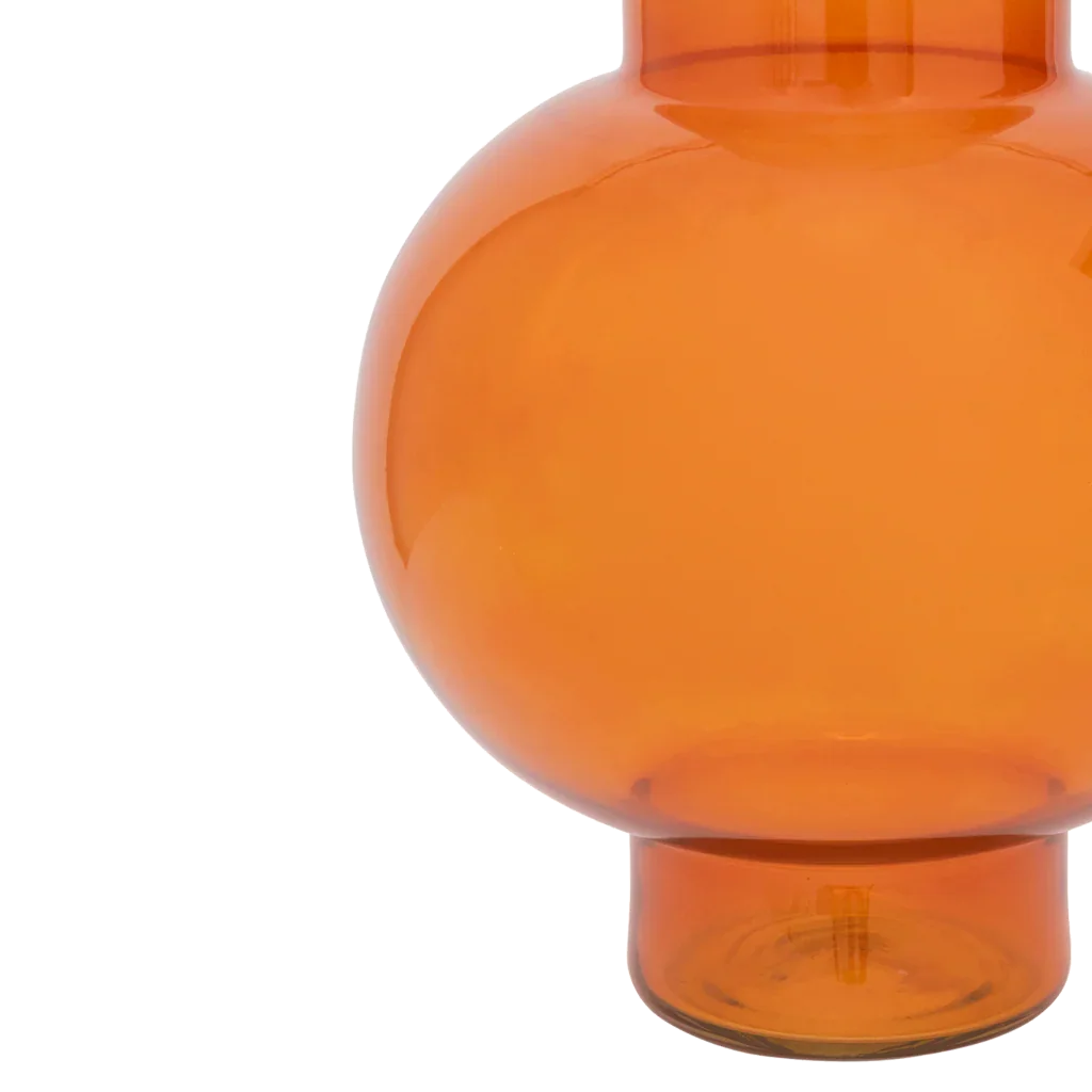 Vaas van gerecycled glas Tummy A