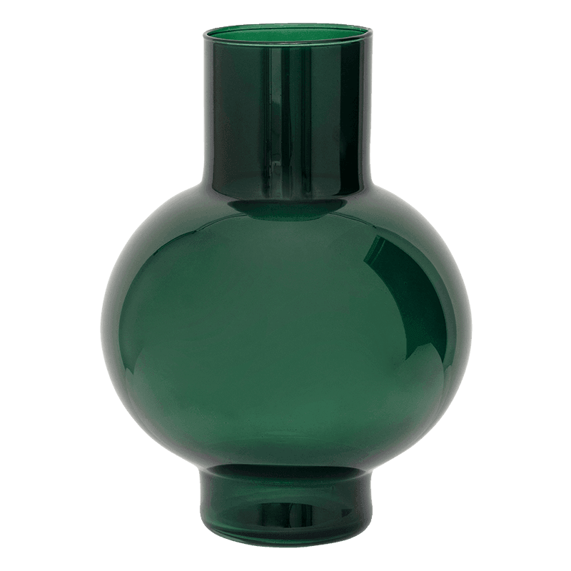 Vaas van gerecycled glas Tummy A