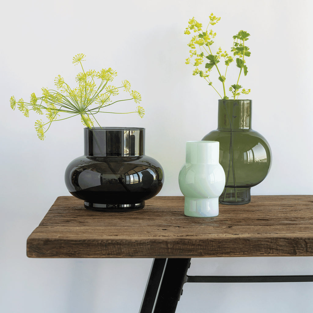 Wandtafel van gerecycled hout en acaciahout