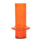 Vaas van gerecycled glas