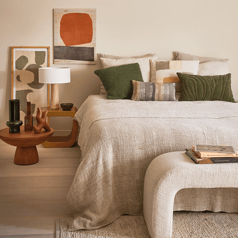 Bedsprei, L