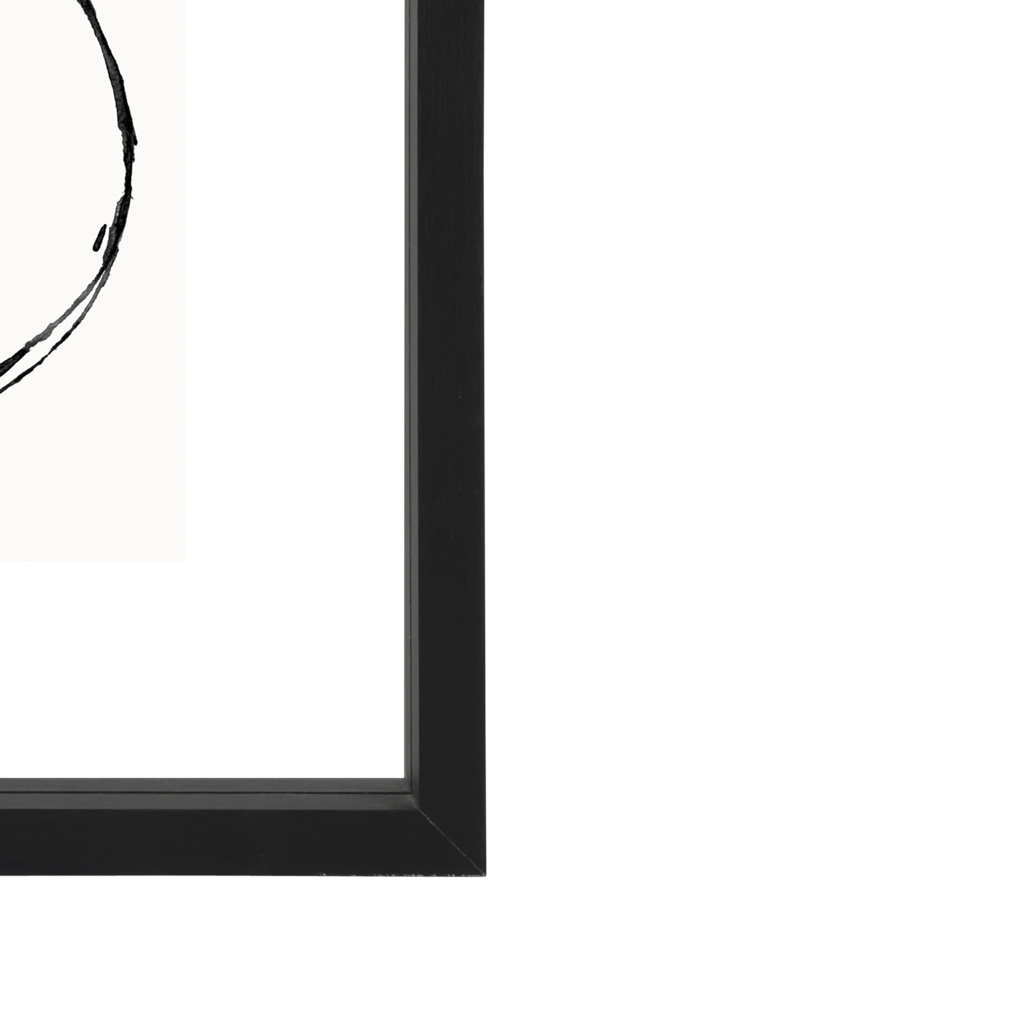 Drijvende esthetische fotolijst M, zwart