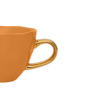 Good Morning koffiekopje Ø8 cm - karamel (set van 4)
