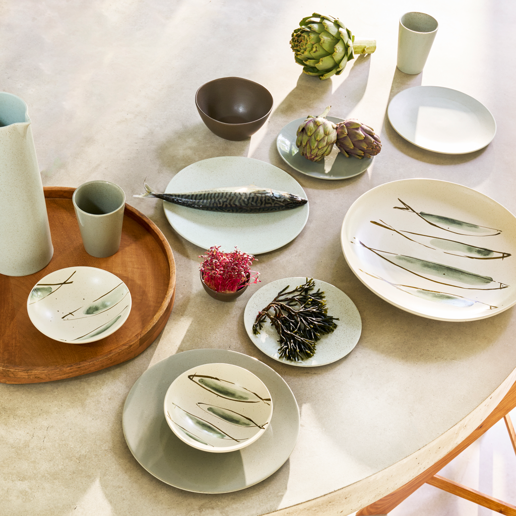 Kom Ogawa Vissen A (set van 4)