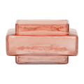 Theelichthouder XL Isla Quartz Roze