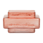 Theelichthouder XL Isla Quartz Roze
