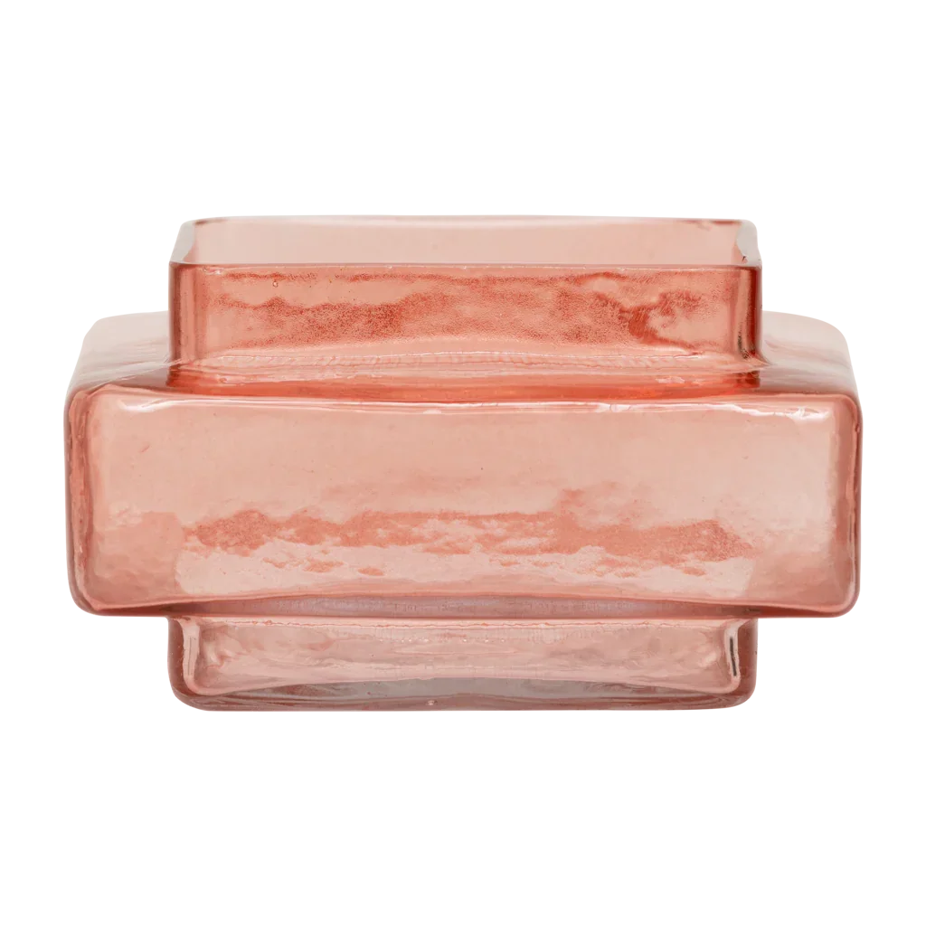 Theelichthouder XL Isla Quartz Roze