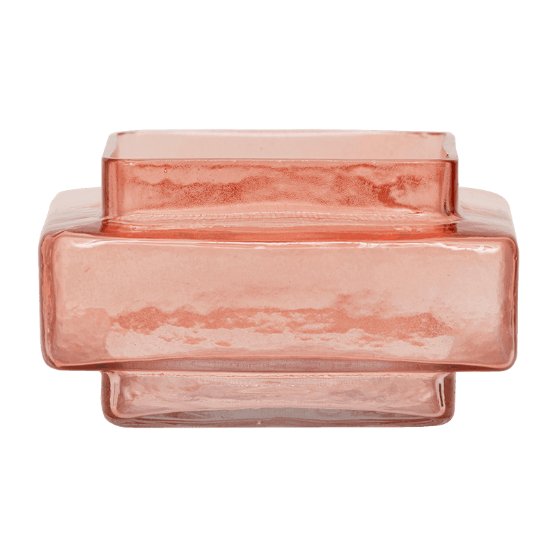 Theelichthouder XL Isla Quartz Roze