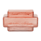 Theelichthouder XL Isla Quartz Roze