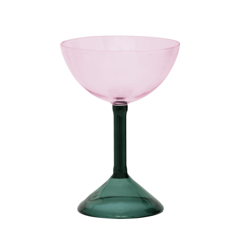 Set van 2 coupecocktailglazen in cadeauverpakking