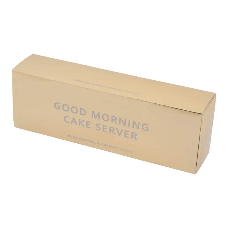 Goedemorgen taartschep wit