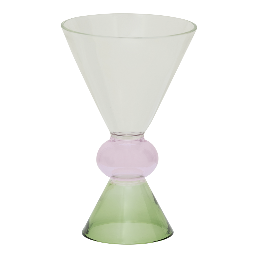 Wijnglas Ayo, lichtgroen (set van 4)