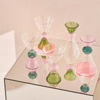 Wijnglas Ayo, lichtgroen (set van 4)