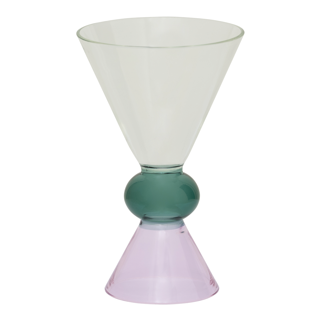 Wijnglas Ayo, roze (set van 4)