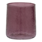 Gehamerde tumbler Fudge (set van 4)