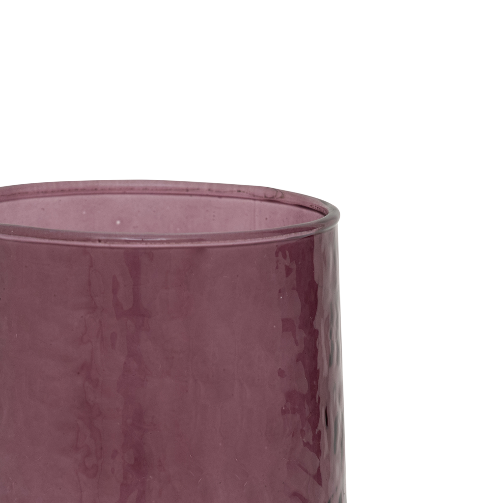 Gehamerde tumbler Fudge (set van 4)
