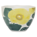 Good Morning-kopje cappuccino/thee, bloemenprint, Limelight