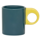 Espressokopje Nissa, groene reiger