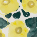 Good Morning bord Floral Art Limelight, Ø17 cm
