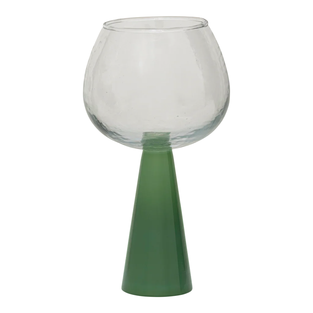Set van 2 Spritz-cocktailglazen, jadegroen, in geschenkdoos