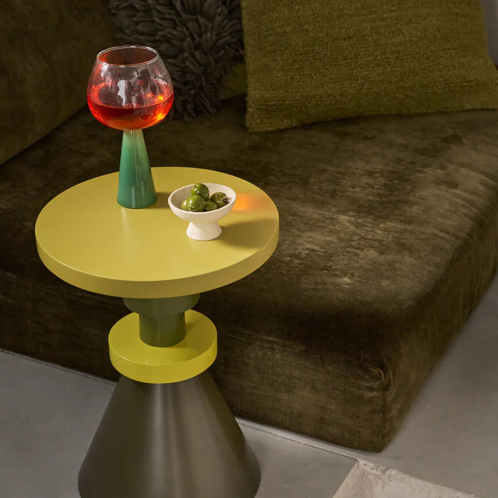 Set van 2 Spritz-cocktailglazen, jadegroen, in geschenkdoos