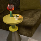 Set van 2 Spritz-cocktailglazen, jadegroen, in geschenkdoos
