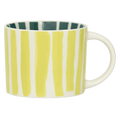 LINDA. x UNC mok Tazza met bedrukte strepen aan binnen- en buitenzijde A (set van 4)