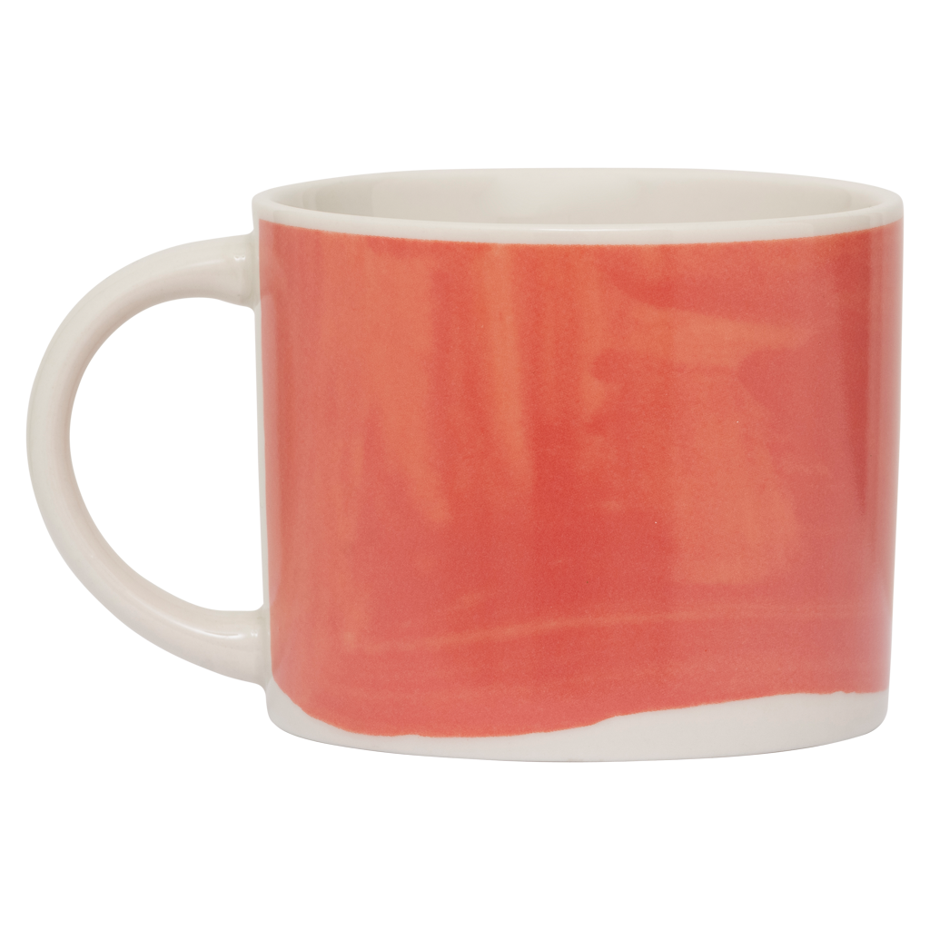 Mok Tazza Perzikroze (set van 4)