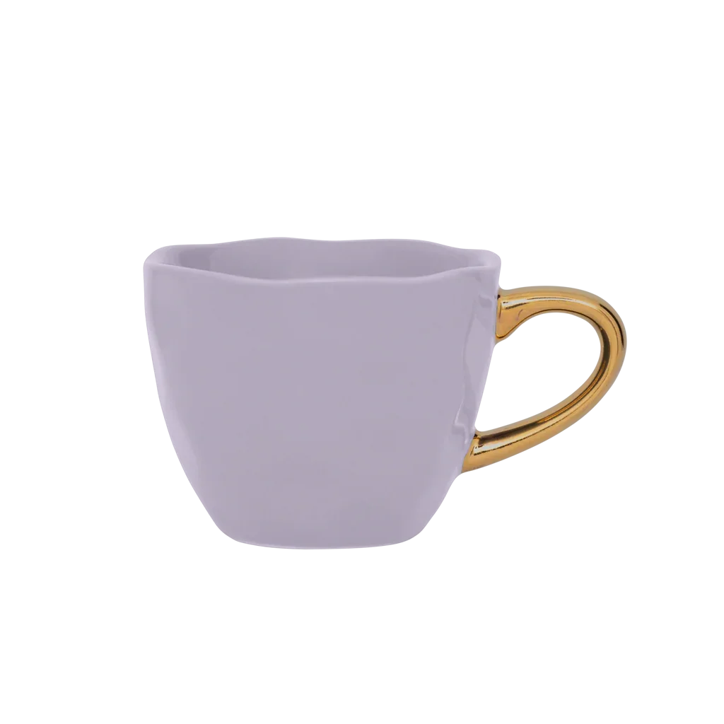 Goedemorgen espressokopje lila