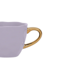 Goedemorgen espressokopje lila