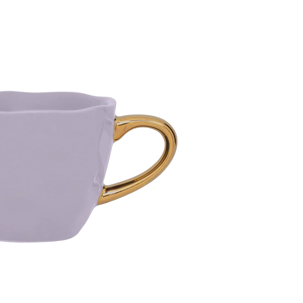 Goedemorgen espressokopje lila
