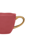 Goedemorgen-kopje espresso — abrikoos in brandewijn