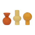 Mini-vazen Lilian, set van 3