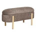 Branca-bank - bank met opbergruimte, bruin/naturel 97x40x48 cm, HN1237
