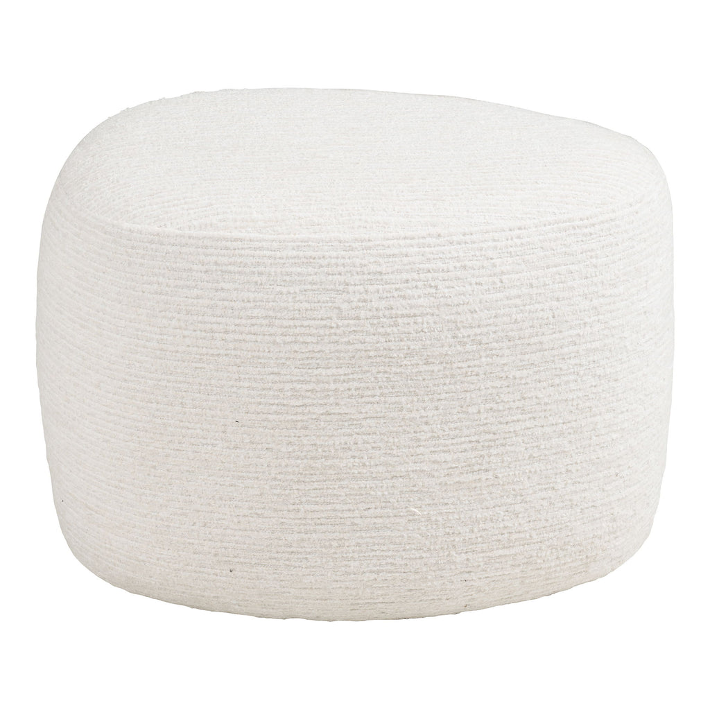 Hilo Poef - Poef, gebroken wit 55x40x39 cm, HN1081
