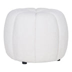 Paisley Poef - Poef, gebroken wit ø48x38 cm, HN1259