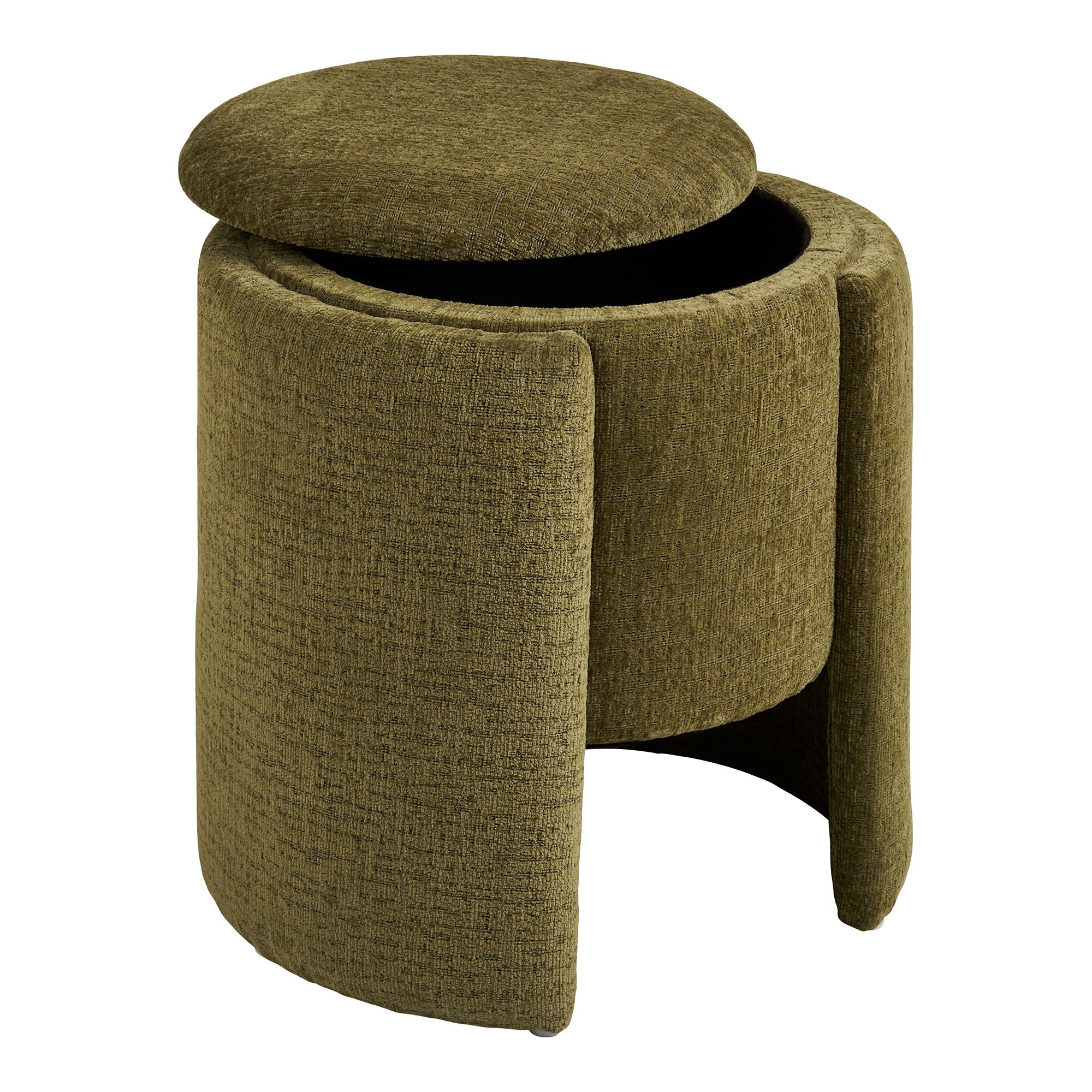 Walsdorf Poef - Poef, groen ø42x43,5 cm, HN1315